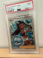 Pokémon trainer card - nessa TG27/TG30 full art PSA 9, Verzenden, Zo goed als nieuw, Losse kaart, Foil
