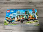LEGO City 60335 treinstation, Kinderen en Baby's, Speelgoed | Duplo en Lego, Ophalen of Verzenden, Zo goed als nieuw, Complete set