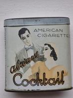 Always Cocktail American Cigarettes blik, Ophalen of Verzenden, Gebruikt, Overige