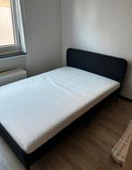 Ikea SLATTUM Bed 140x200 cm, Huis en Inrichting, Tweepersoons, Zo goed als nieuw, 200 cm, 140 cm