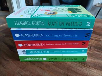 5 boeken van Hendrik Groen beschikbaar voor biedingen