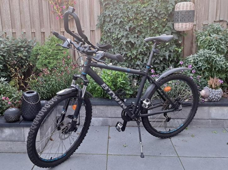 Mooie sportieve Moutainbike B'twin Rockrider 500., Fietsen en Brommers, Fietsen | Mountainbikes en ATB, Zo goed als nieuw, Heren