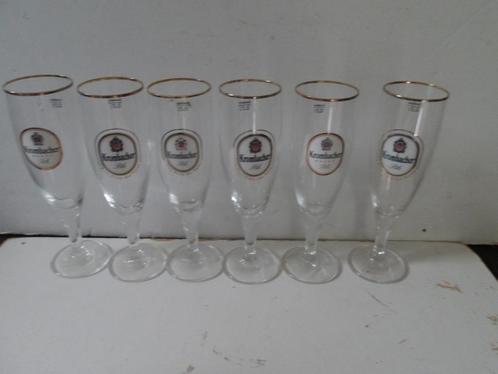 Krombacher bier glazenset (nr.2)  6 stuks, Verzamelen, Biermerken, Nieuw, Glas of Glazen, Overige merken, Ophalen of Verzenden