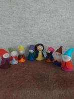 sneeuwwitje en 7 dwergen van wolvilt, Ophalen of Verzenden, Nieuw, Figuurtje(s), Wolvilt