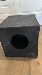 Kallax kattenhol, Dieren en Toebehoren, Kattenmanden, Ophalen of Verzenden, Gebruikt, Vilt