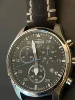 Aeromeister Taildragger AM8011 Horloge, Sieraden, Tassen en Uiterlijk, Horloges | Heren, Overige merken, Leer, Staal, Polshorloge