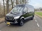 Mercedes Sprinter 317 CDI L2H2 Dubbel Cabine 2022 LED - MBUX, Gebruikt, Zwart, Mercedes-Benz, Bedrijf