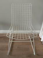 Eetkamerstoelen, HK living wire stoel wit set (4), Ophalen, Zo goed als nieuw, Wit, Vier