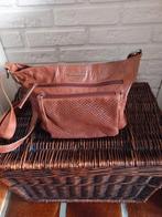 Schoudertas - ECHT leer! zo goed als nieuw, Ophalen of Verzenden, Zo goed als nieuw, Zwart, Leer