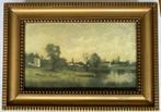 L' Etang De Ville D'Avray, Antiek en Kunst, Kunst | Schilderijen | Klassiek, Ophalen of Verzenden
