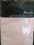 Karlijn Wit Jacuard Damast Tafelkleed, Ophalen of Verzenden, Nieuw, Rechthoek, Binnen