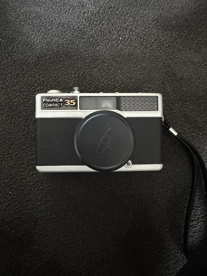Vintage Fujica Compact 35 Camera, Audio, Tv en Foto, Fotocamera's Analoog, Gebruikt, Compact, Fuji, Ophalen of Verzenden
