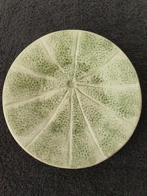 Meloen Bordallo Pinheuro bord 20 cm, Antiek en Kunst, Antiek | Servies los, Ophalen of Verzenden