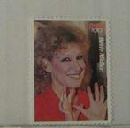 Popfoto zegel Bette Midler, Ophalen of Verzenden, Nieuw, Foto of Kaart