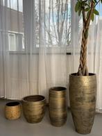 Stijlvolle Dekovase voor Binnen & Buiten, Tuin en Terras, Bloempotten, Rond, Binnen, Ophalen of Verzenden, Zo goed als nieuw