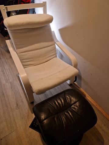 IKEA Relax Stoel met Voetenbank