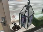 Glas in lood hanglamp., Antiek en Kunst, Antiek | Lampen, Ophalen of Verzenden