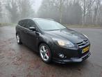 Ford Focus ST-Line 1.0 Ecoboost 92KW Wagon 2014 Zwart, Zwart, Zwart, 1216 kg, Particulier
