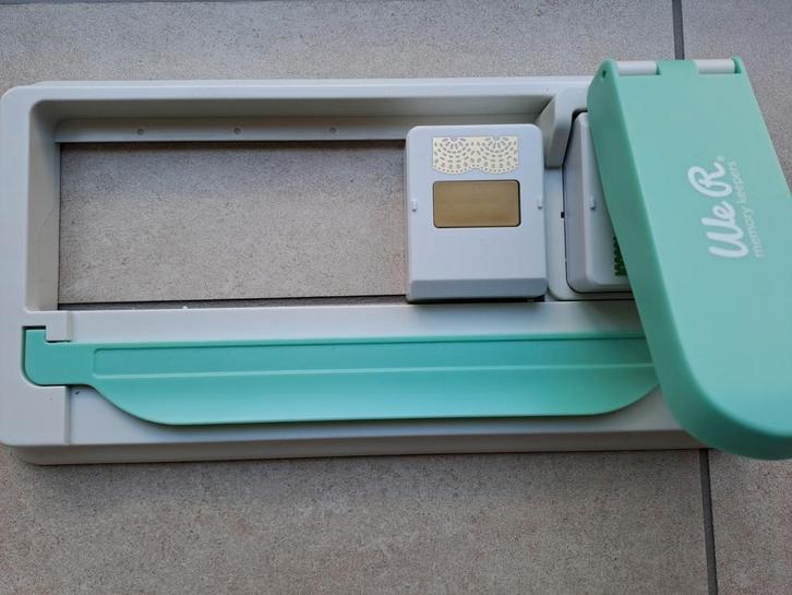 We R Memory Keepers border punch met 2 mooie randponsen, Hobby en Vrije tijd, Scrapbooking, Nieuw, Overige typen, Overige merken