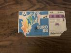 Wedstrijdkaartje/ticket Nederland-Ierland EK1988 Kieft, Ophalen of Verzenden