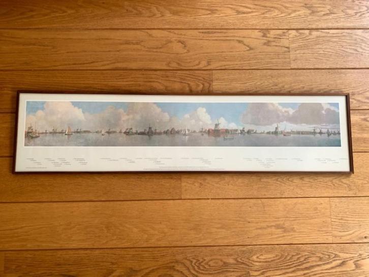 Molenpanorama van Frans Mars schilderij - in mooie lijst, Antiek en Kunst, Kunst | Schilderijen | Klassiek, Ophalen