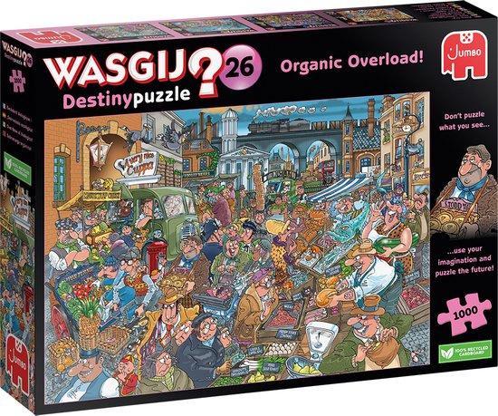 Wagij Destiny 26 - Barstensvol Bio! - 1000 stukjes, Hobby en Vrije tijd, Denksport en Puzzels, Nieuw, Legpuzzel, 500 t/m 1500 stukjes