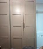 2x IKEA Pax Kast  - Beige deuren, gouden handgrepen, Overige materialen, 200 cm of meer, 150 tot 200 cm, Ophalen of Verzenden