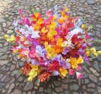 GLADIOOL - KUNST (KORT) WIT & GEEL