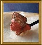 Oude terracotta pijp, hoofd:  Hippolyte, Leon Bonnaud, Ophalen of Verzenden