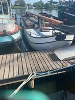 Hasselter aak platbodem, Watersport en Boten, Platbodems, Ophalen of Verzenden, Zo goed als nieuw, Staal, Diesel
