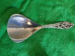 verzilverd suikerlepeltje met oud hollands motief, Antiek en Kunst, Antiek | Bestek, Ophalen of Verzenden