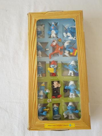 Albert heijn smurfen collectie, compleet in doos beschikbaar voor biedingen