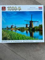 King Puzzel 1000 stukjes - Kinderdijk, Hobby en Vrije tijd, Denksport en Puzzels, Ophalen of Verzenden, 500 t/m 1500 stukjes, Zo goed als nieuw