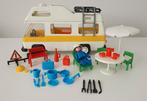 Vintage Playmobil camper 3258 80s, Ophalen of Verzenden, Gebruikt