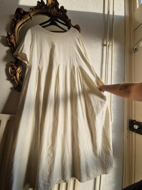 Als nieuw! Prachtige room wit super wijde ballon a lijn jurk, Kleding | Dames, Grote Maten, Zo goed als nieuw, Jurk, Wit, Ophalen of Verzenden