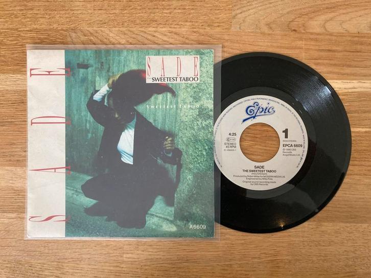 Sade - Sweetest taboo, Cd's en Dvd's, Vinyl Singles, Single, 7 inch, Ophalen of Verzenden