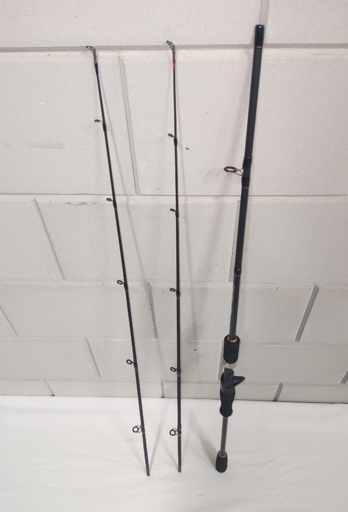 Terminator Baitcast Hengel 1,80 Meter + 2 Toppen - Nieuw !!, Watersport en Boten, Hengelsport | Roofvissen, Nieuw, Werphengel