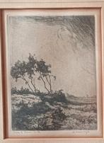 Willem Noordijk Ets Heide, Antiek en Kunst, Verzenden