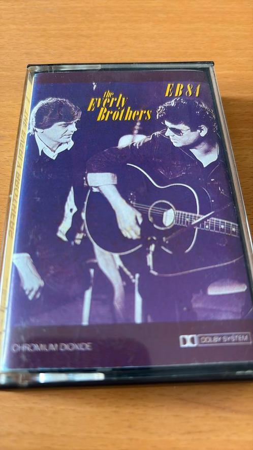 Everly Brothers muziek cassette EB 84 CRO2 tape dolby, Cd's en Dvd's, Cassettebandjes, Gebruikt, Origineel, Pop, 1 bandje, Ophalen of Verzenden
