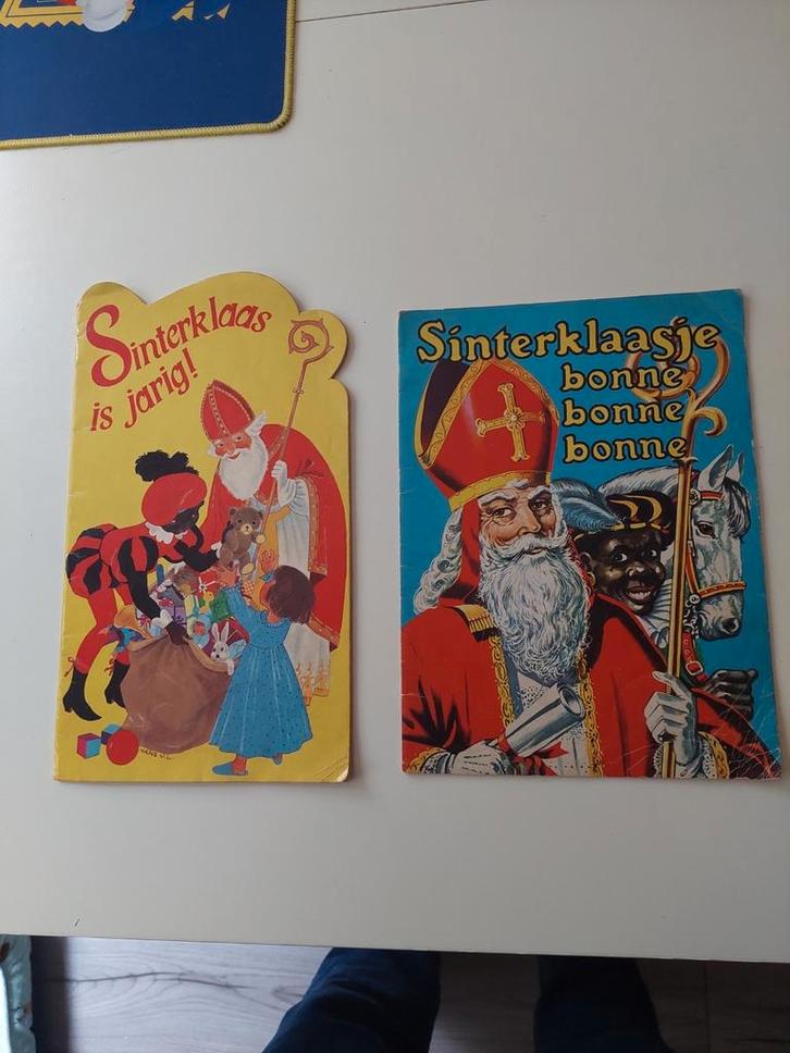 Twee vintage Sinterklaas liederen boeken,, Diversen, Sinterklaas, Zo goed als nieuw, Ophalen of Verzenden