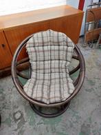 Vintage rotan manou loungeset, zithoek, Tuin en Terras, Tuinsets en Loungesets, Gebruikt, Bijzettafel, Rotan, Onbekend