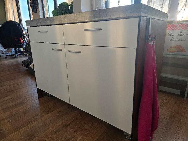 Keukenkast  / eiland, Huis en Inrichting, Keuken | Keukenelementen, Gebruikt, Minder dan 100 cm, 50 tot 100 cm, 25 tot 50 cm, Ophalen
