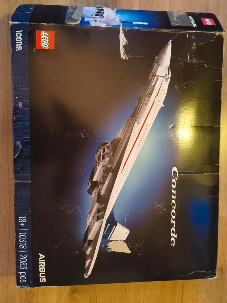 Lego Concorde - Volledig afgebouwd en gesorteerd, Kinderen en Baby's, Speelgoed | Duplo en Lego, Zo goed als nieuw, Lego, Complete set