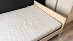 Ikea Gursken Bed 140x200 + 2 Matrassen, Ophalen, Tweepersoons, 140 cm, Zo goed als nieuw