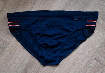 Nw. HOM zwemslip maat L donkerblauw, 1x gedragen nooit gezw. beschikbaar voor biedingen