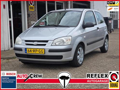 Hyundai Getz 1.1i Active Young STUURBEKR|55000 KM!|APK|D-RIE, Auto's, Hyundai, Bedrijf, Te koop, Getz, ABS, Airbags, Centrale vergrendeling