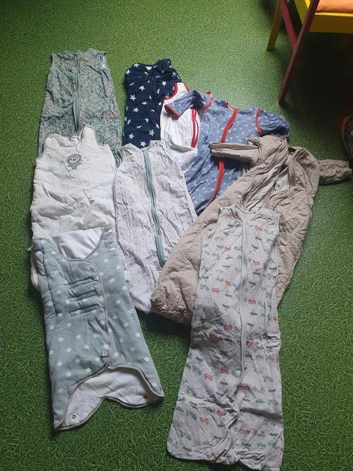 9 slaapzakken maat 70 t/m 110, Kinderen en Baby's, Dekens, Slaapzakjes en Inbakerproducten, Zo goed als nieuw, Slaapzak, Ophalen of Verzenden