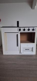 Houten keuken Micki, Kinderen en Baby's, Speelgoed | Houten speelgoed, Ophalen, Gebruikt, Meubelstuk of Keukentje