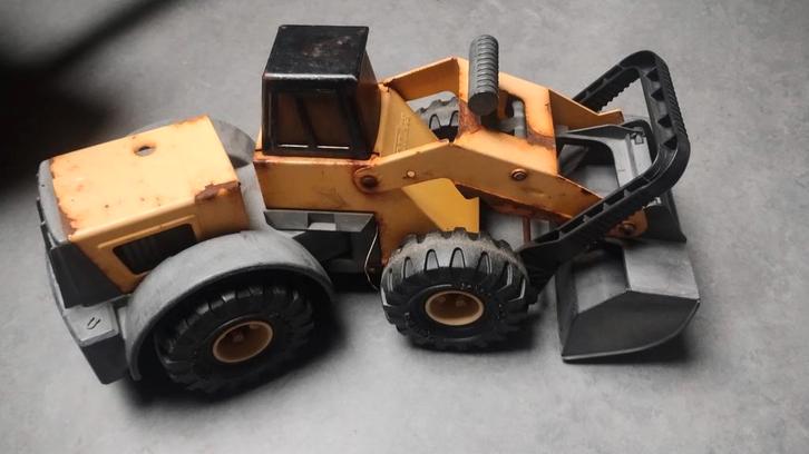 Vintage Tonka Loader - Speelgoed Bulldozer, Kinderen en Baby's, Speelgoed | Overig, Gebruikt, Jongen of Meisje, Ophalen