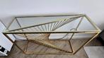 Sidetable, Huis en Inrichting, Tafels | Sidetables, Ophalen, 100 tot 150 cm, Zo goed als nieuw, Glas